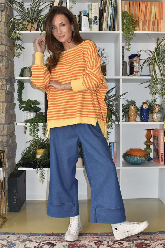 Billie Sailor Kick Jean Mid